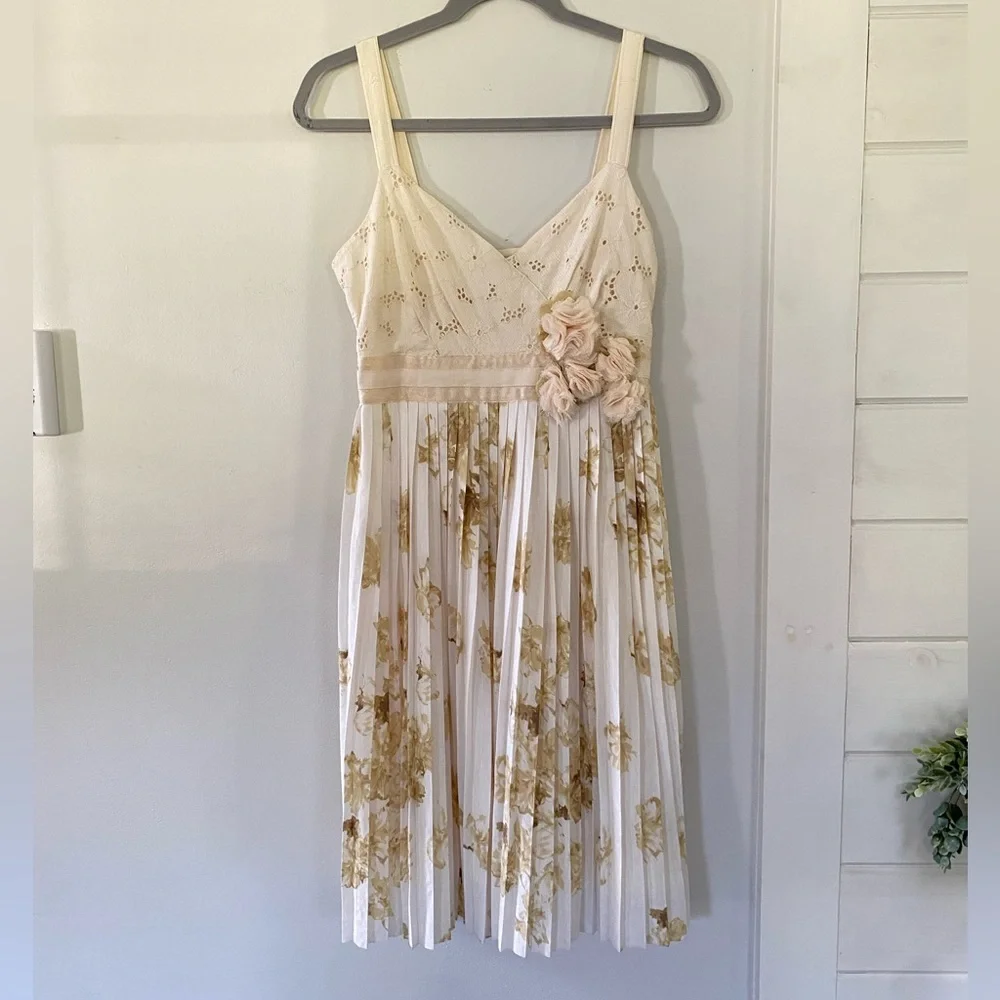Anthropologie Deletta Tea and Sweets Floral Dress - Picture 1 of 9